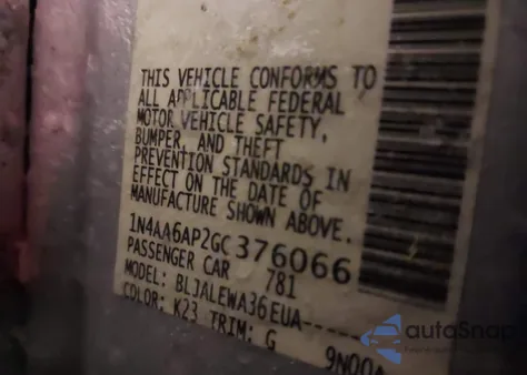 2016 Nissan Maxima 3.5 Sl from USA, damaged, VIN 1N4AA6AP2GC376066